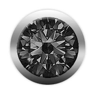Christina Design London Collect Edelstein, Schwarzer Diamant